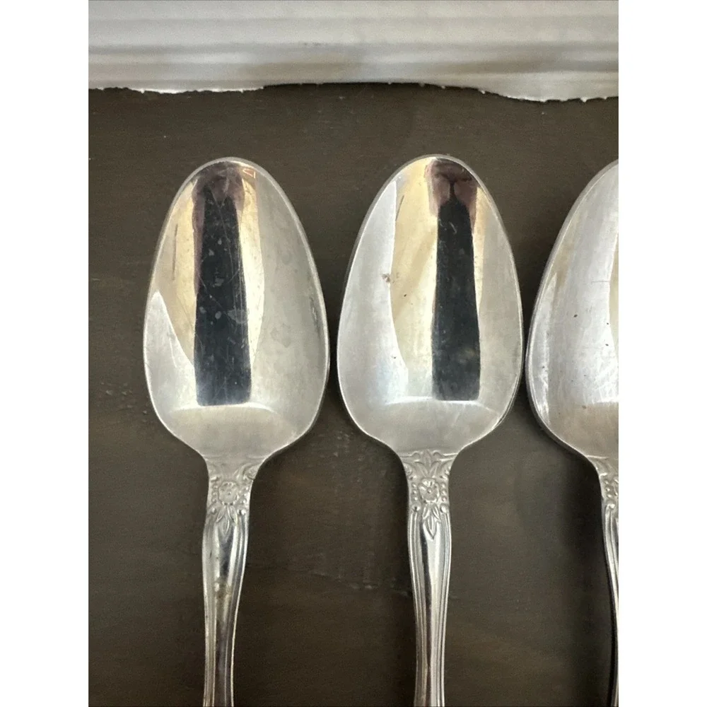 Imperial‎ Classic Baroque Soup Spoons Stainless Korea Set Of 5